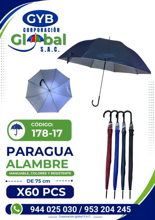 paragua super alambre 178-17