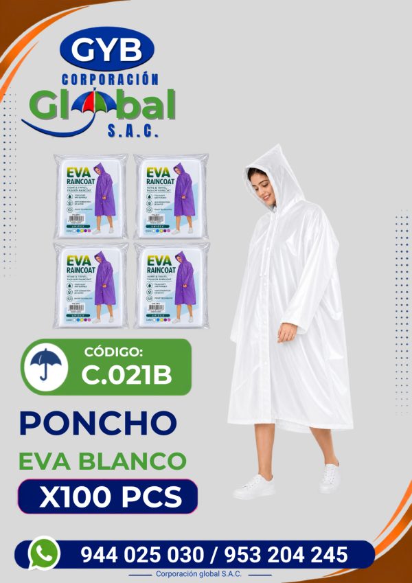 poncho Eva blanco C.021